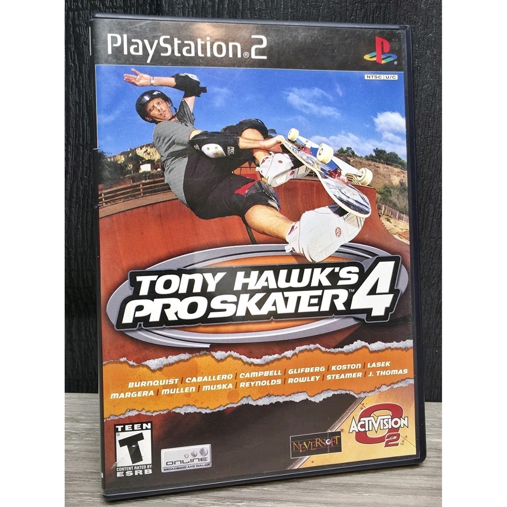 Tony Hawk's Pro Skater 4 (Sony PlayStation 2, 2002)